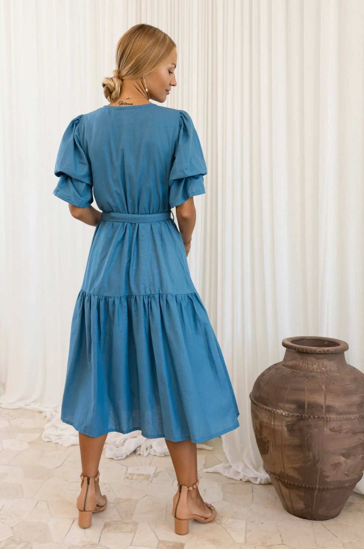 Peony Midi Dress (Sale) by ELF