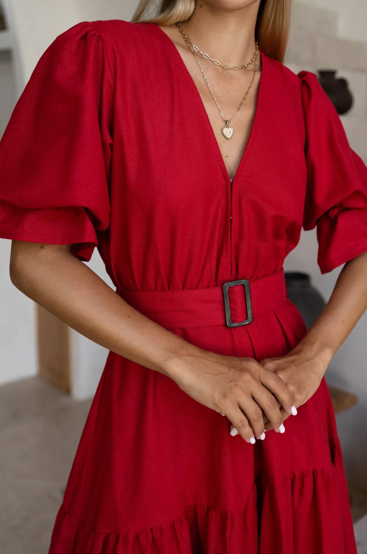 Peony Midi Dress (Sale) by ELF
