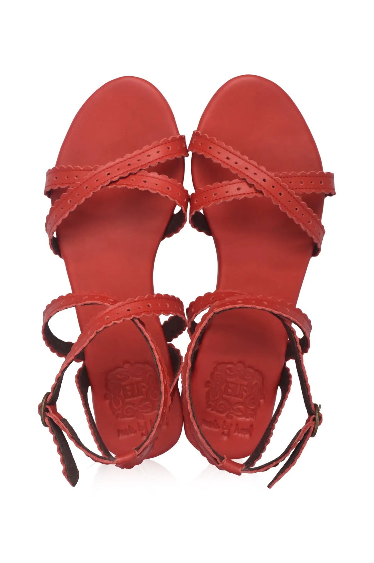 Playa Strappy Leather Sandals by ELF