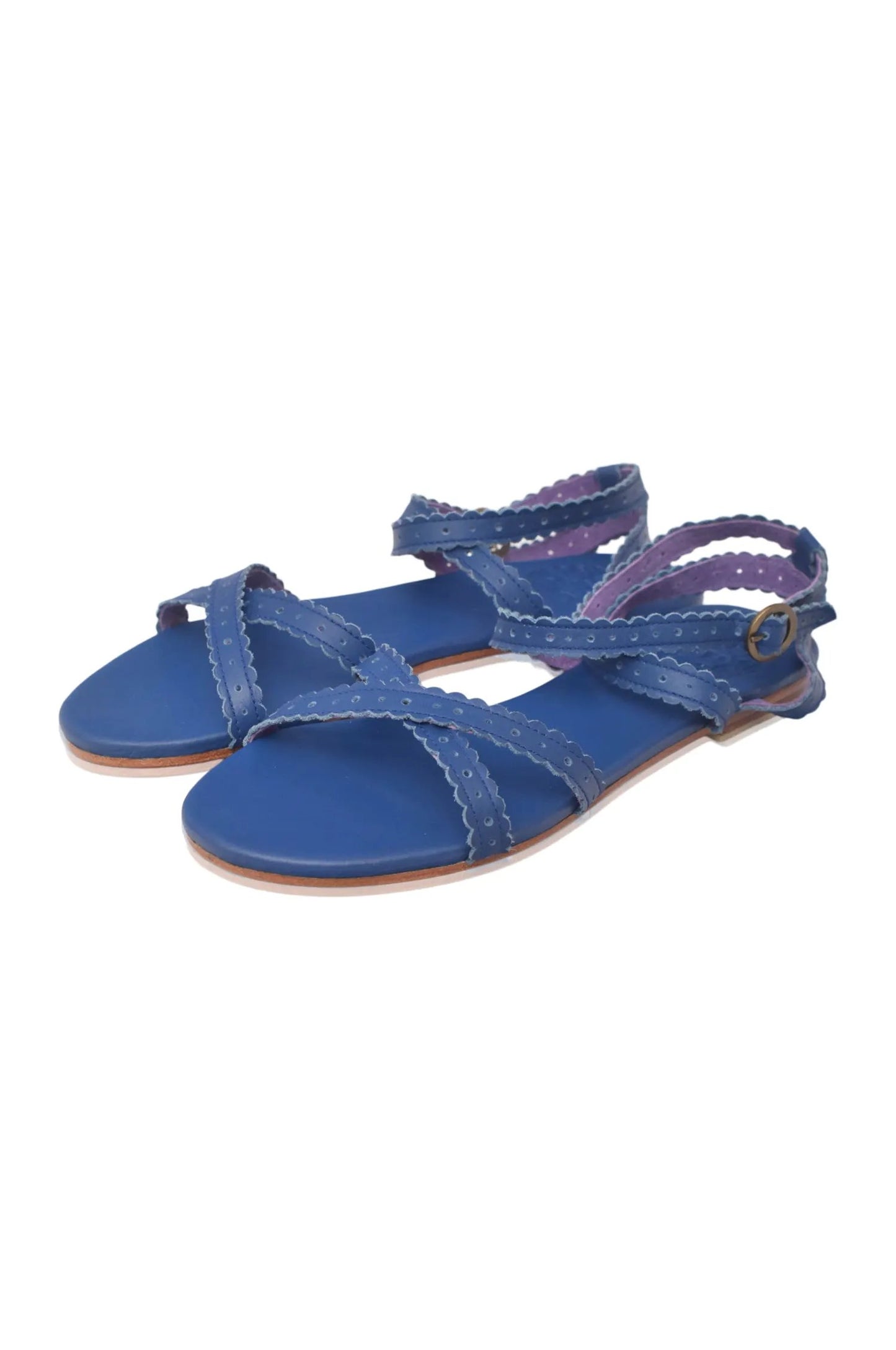 Playa Strappy Leather Sandals by ELF