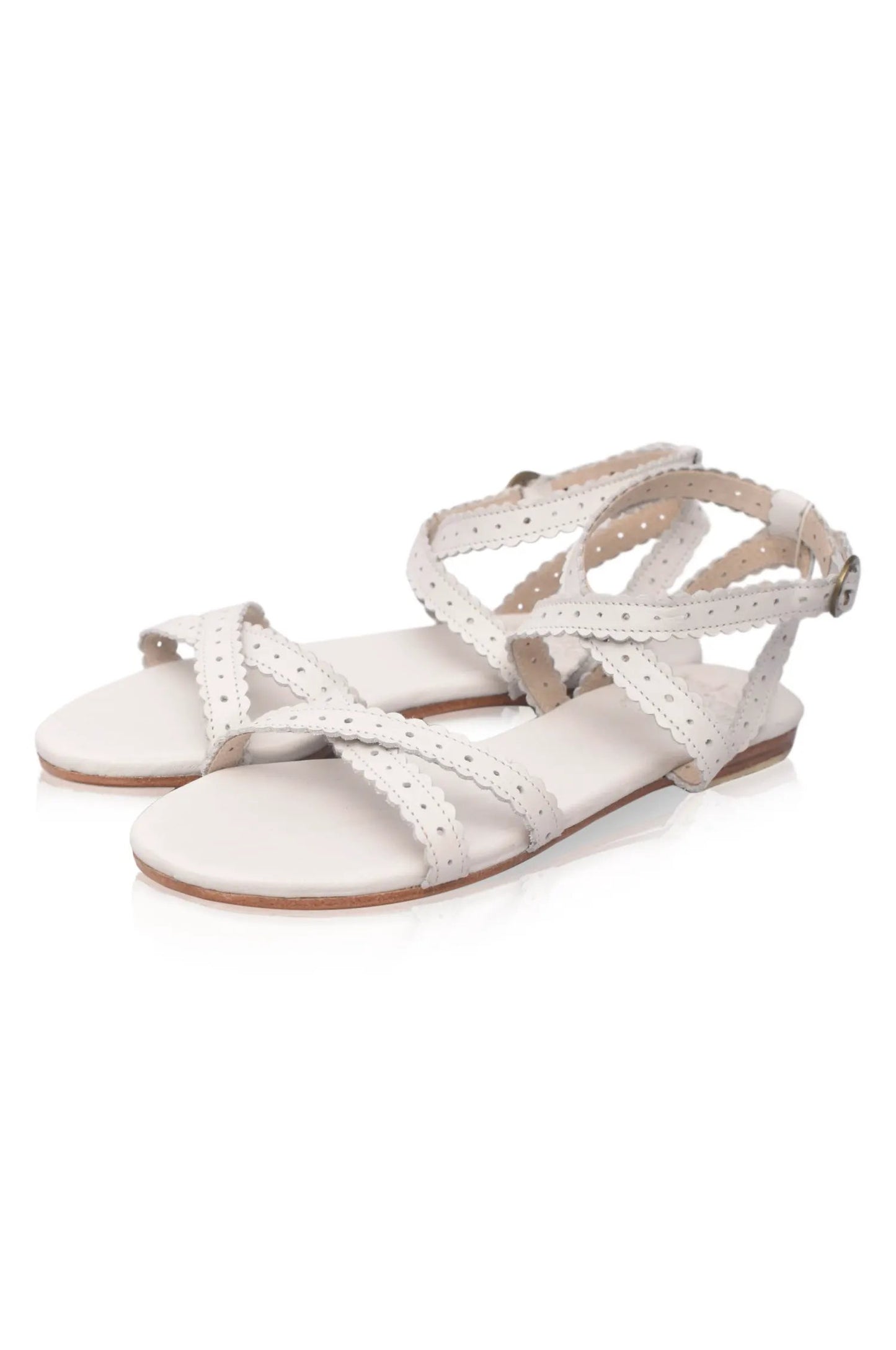 Playa Strappy Leather Sandals by ELF
