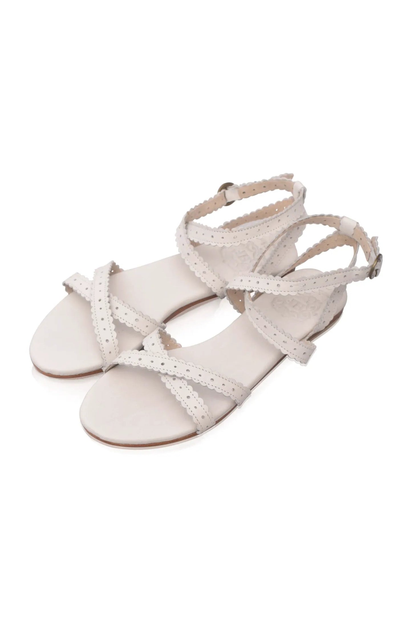 Playa Strappy Leather Sandals by ELF