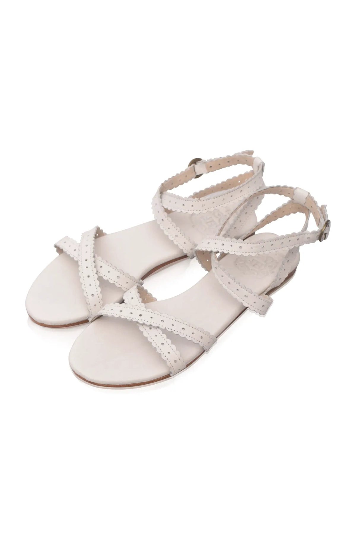 Playa Strappy Leather Sandals by ELF