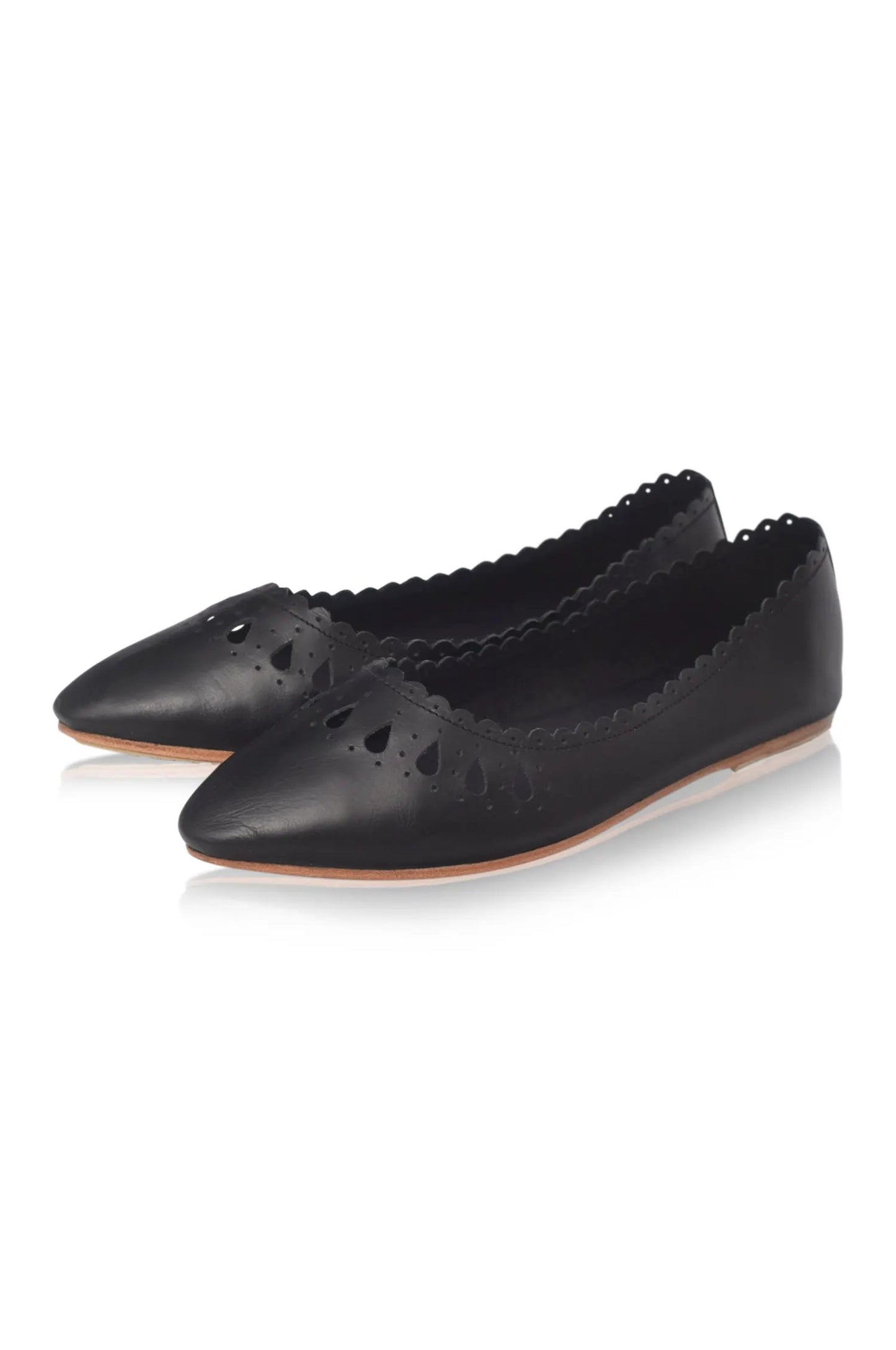 Pura Vida Cut-Out Leather Flats by ELF