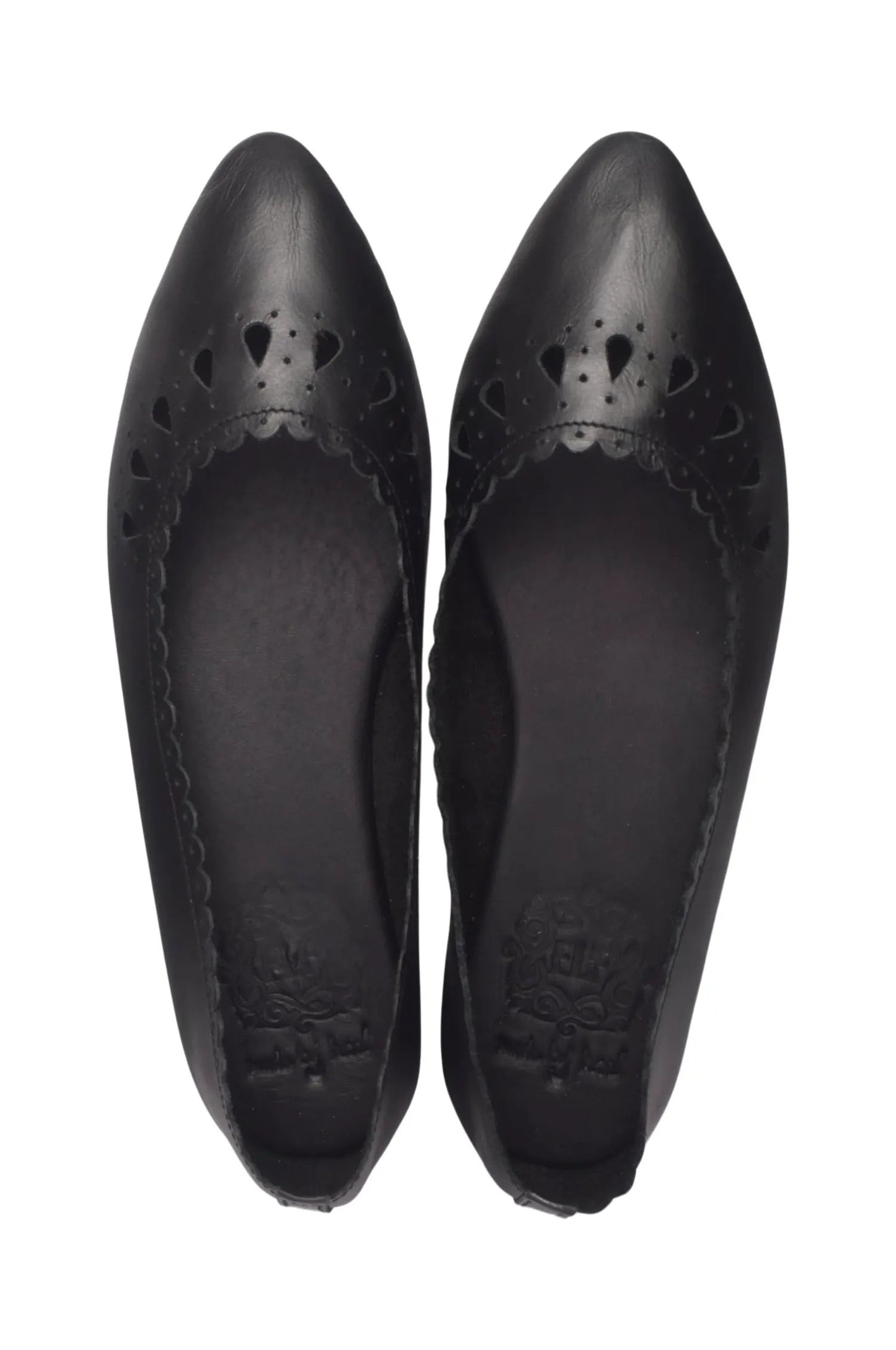 Pura Vida Cut-Out Leather Flats by ELF