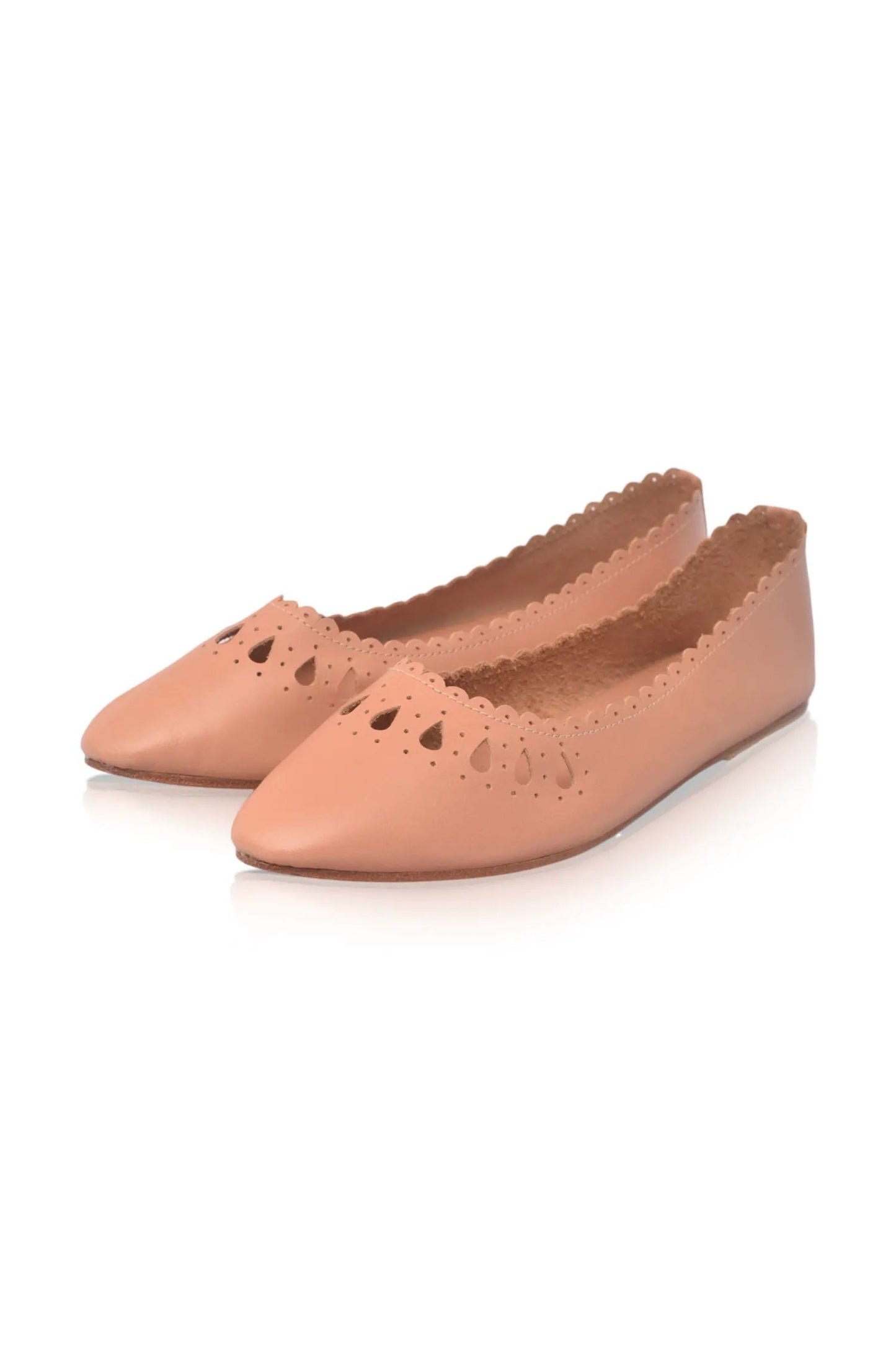 Pura Vida Cut-Out Leather Flats by ELF