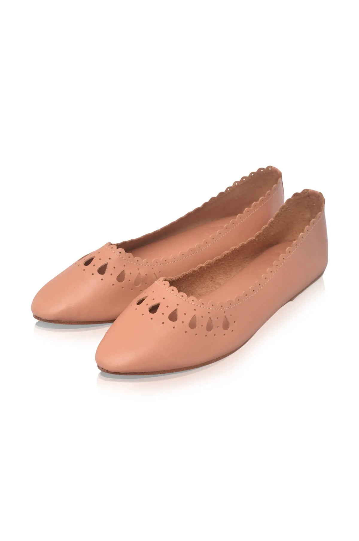 Pura Vida Cut-Out Leather Flats by ELF