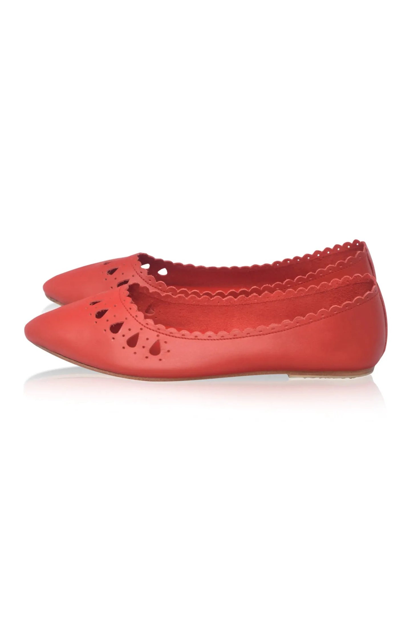 Pura Vida Cut-Out Leather Flats by ELF