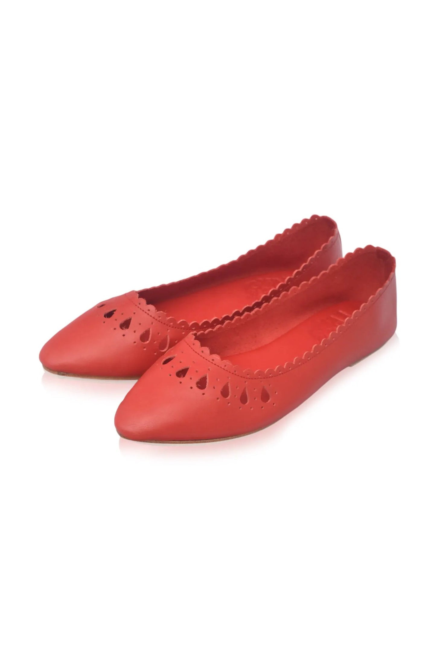 Pura Vida Cut-Out Leather Flats by ELF