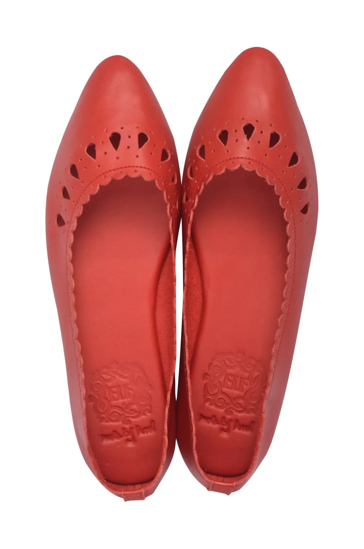 Pura Vida Cut-Out Leather Flats by ELF