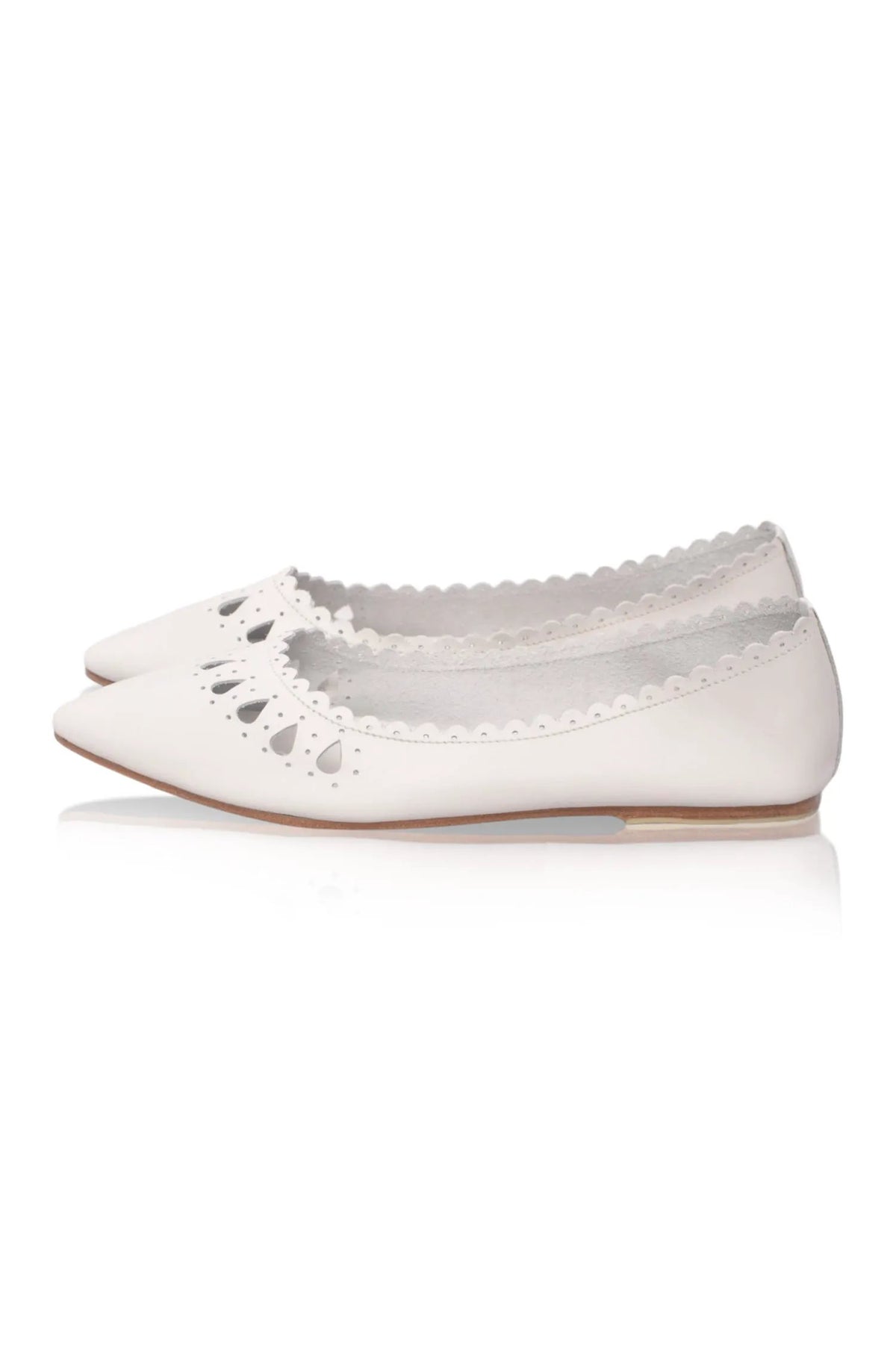 Pura Vida Cut-Out Leather Flats by ELF