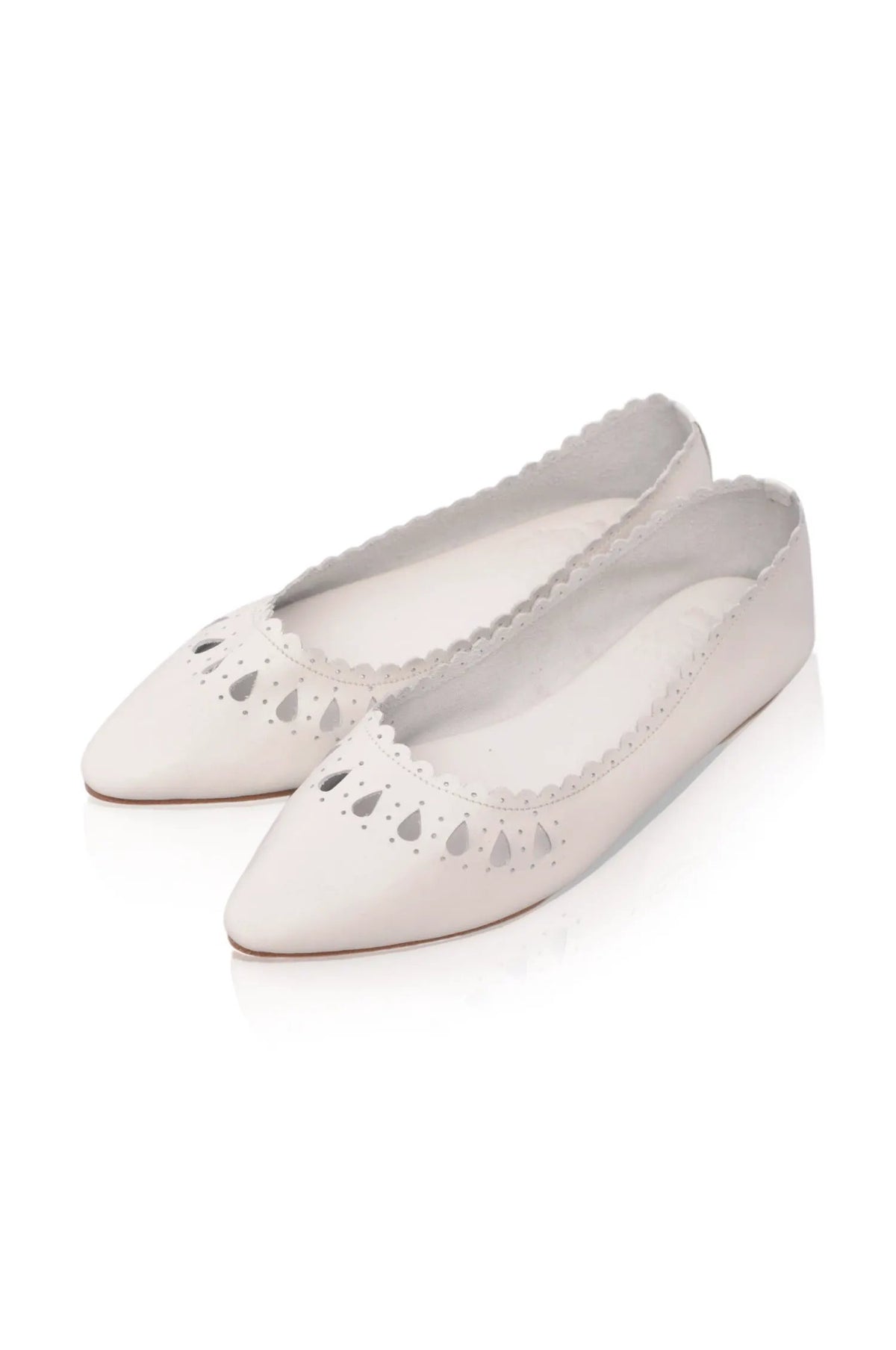 Pura Vida Cut-Out Leather Flats by ELF