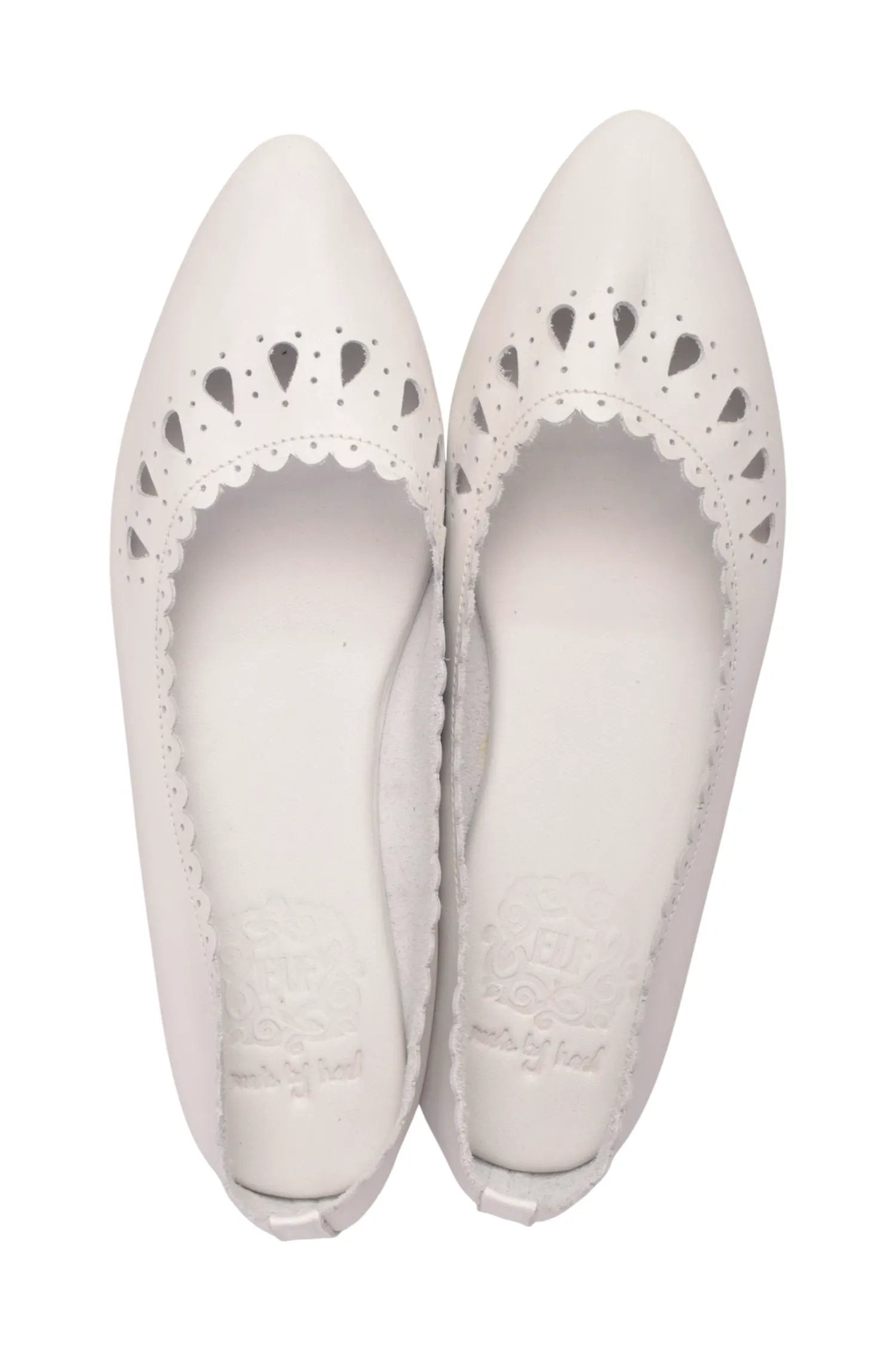 Pura Vida Cut-Out Leather Flats by ELF