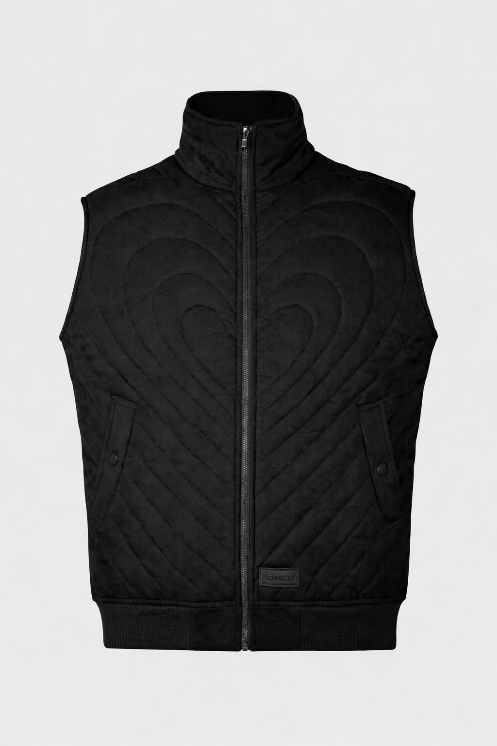 Quilted Heart Vest by Hideout