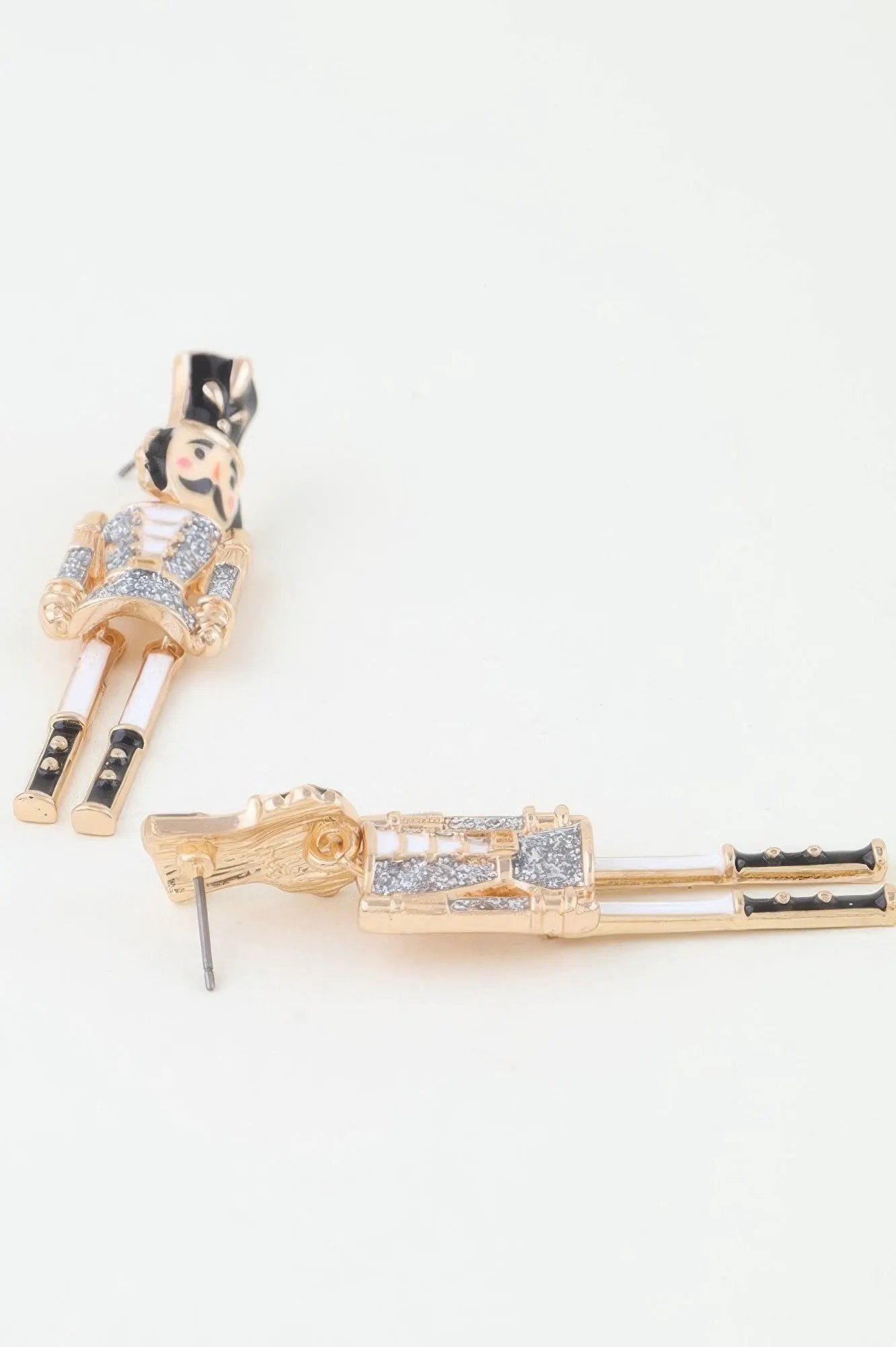 RADIO CITY Glitter Nutcracker Drop Earrings: BYMANYC ® New York by BYMANYC ® New York