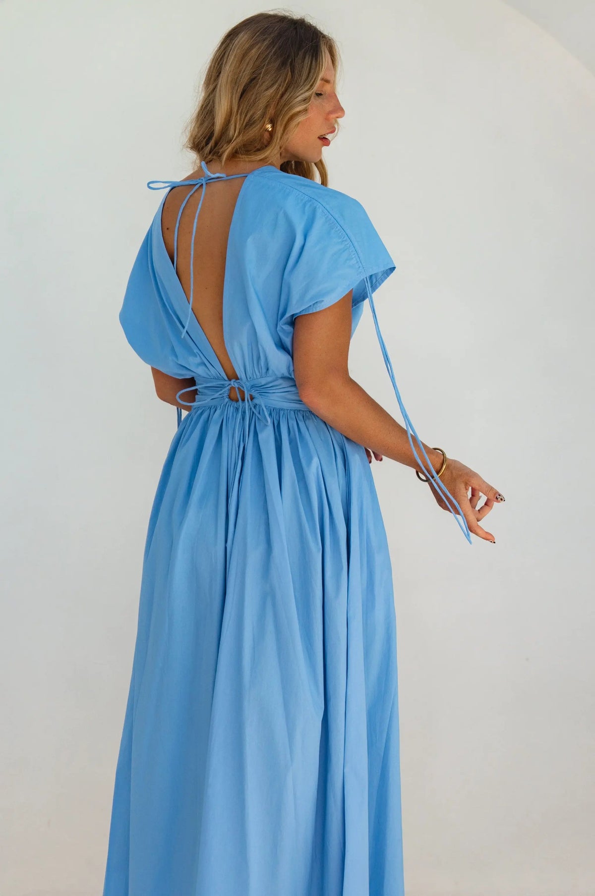 Rafina Goddess Cotton Maxi Dress by ELF