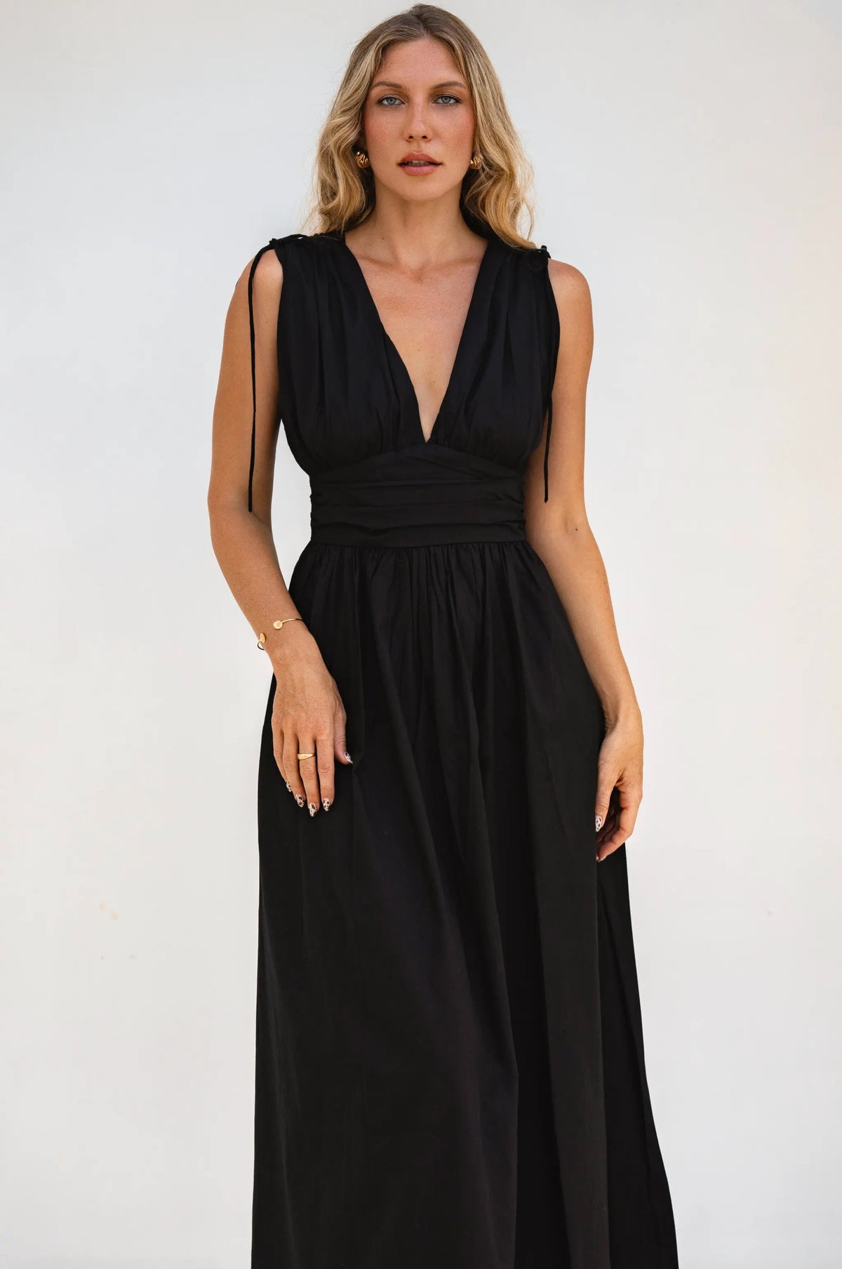 Rafina Goddess Cotton Maxi Dress by ELF