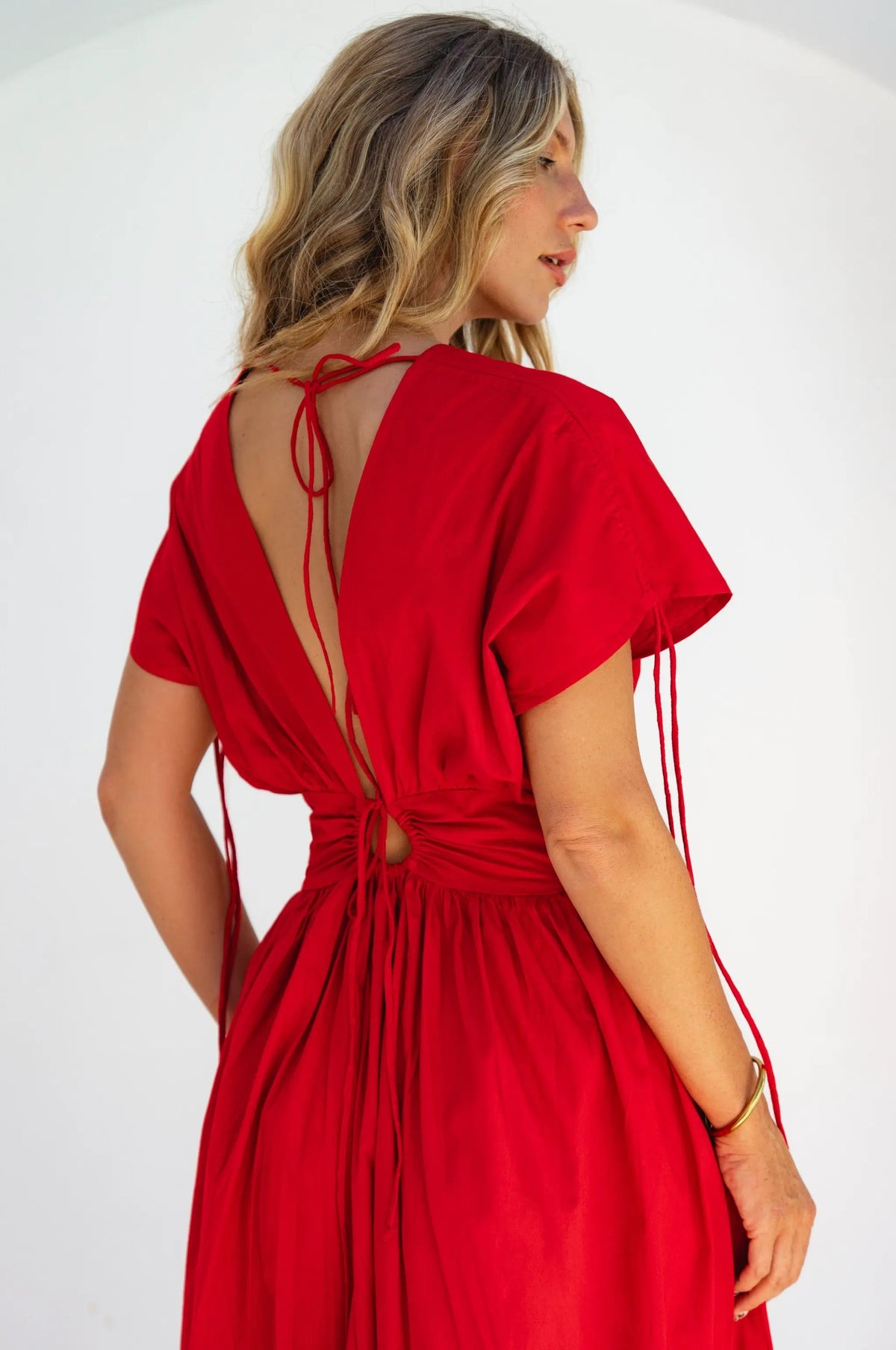 Rafina Goddess Cotton Maxi Dress by ELF