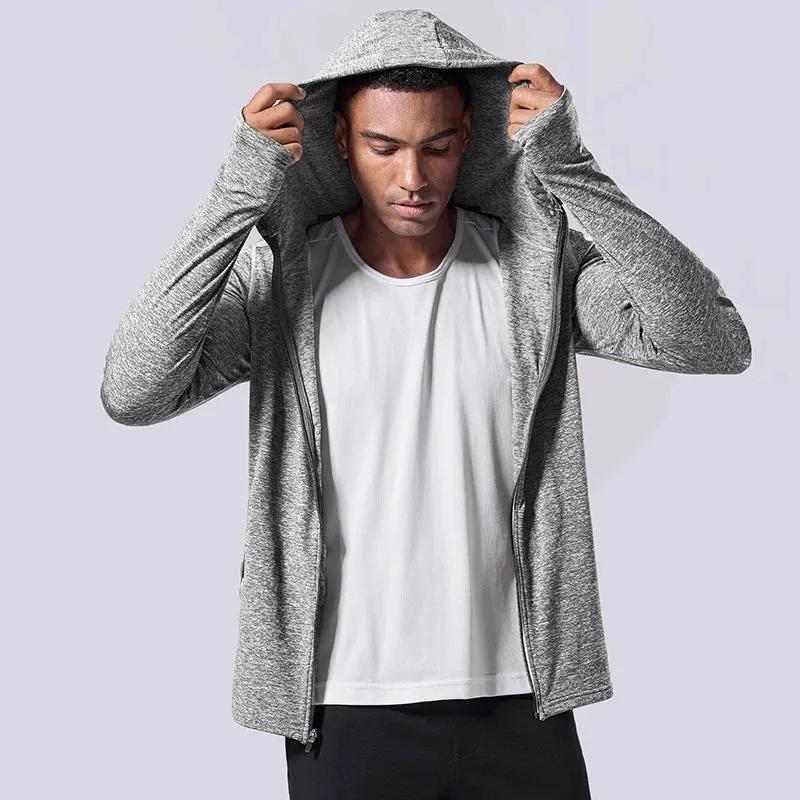 Men Fleece Lined Compression Shirt Long Sleeve Thermal Running Gym Fitness Breathable Sports Top by Vimost Shop