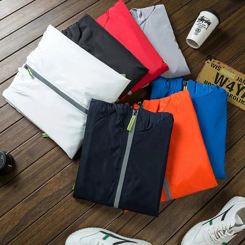 Unisex Breathable Reflective Hiking Jacket for Outdoor Wear by Vimost Shop