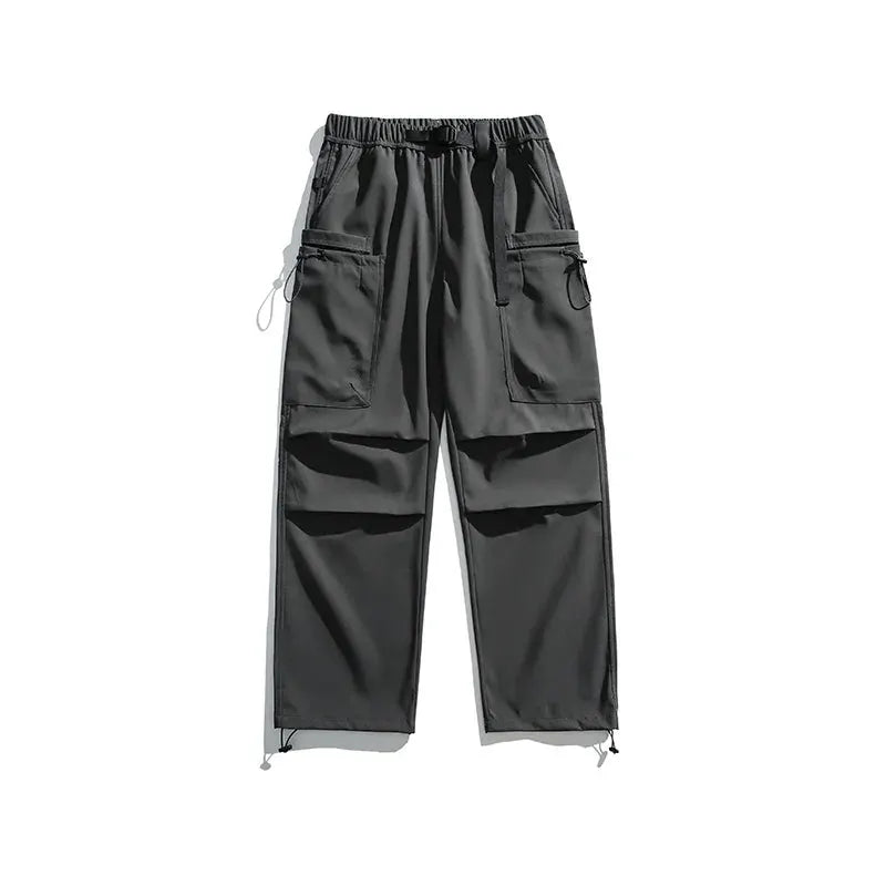 Men's Loose Fit Cargo Pants with Adjustable Outdoor Style by Vimost Shop