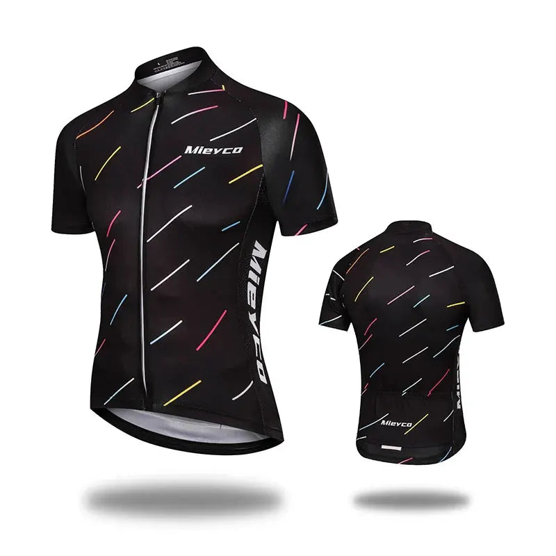 Men Short Sleeve Cycling Jersey Quick Dry Breathable Summer Road Bike Shirt by Vimost Shop