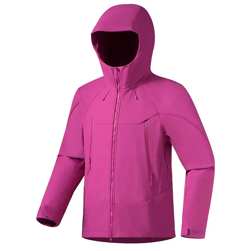 Unisex Waterproof Softshell Hiking Jacket for Camping by Vimost Shop