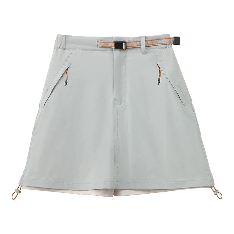Women's Lightweight Stretch Skort with Cargo Styling by Vimost Shop