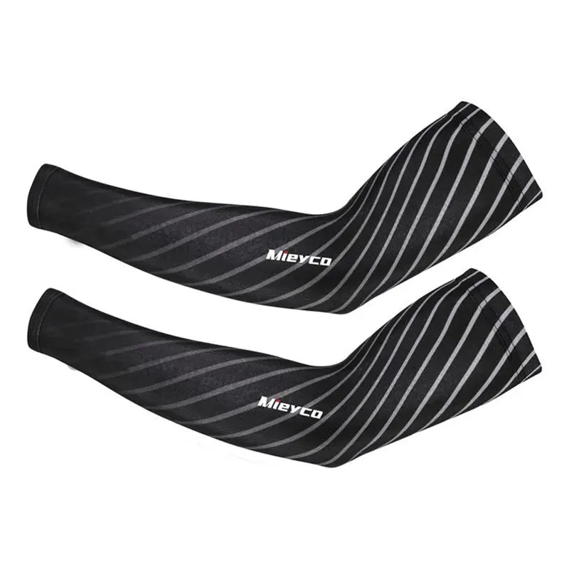 Icy Silk Sun Protection Arm Sleeves Cooling Breathable Outdoor Cycling Fishing Sports Sleeves by Vimost Shop