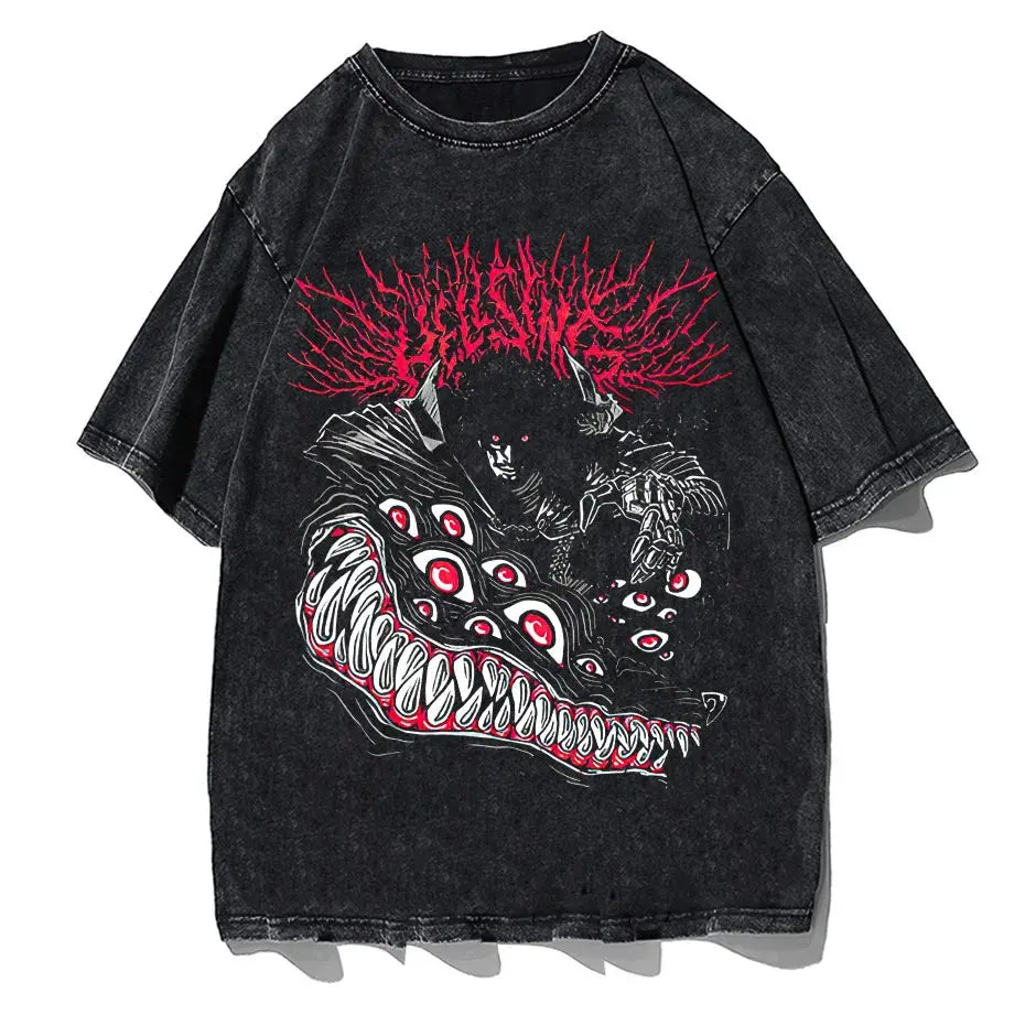 Hip Hop Streetwear Graphic T-Shirt Men Harajuku Cotton Short Sleeve Tee by Vimost Shop