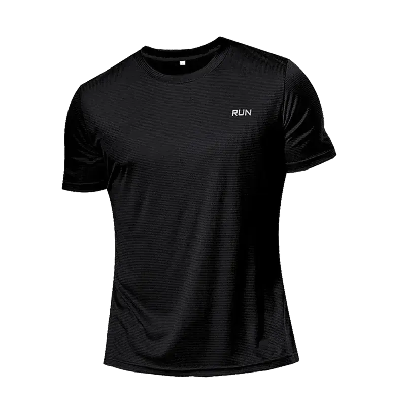 Mens Long and Short Sleeve Ice Silk Quick Dry Sports Top for Running Gym Hiking and Outdoor Training by Vimost Shop