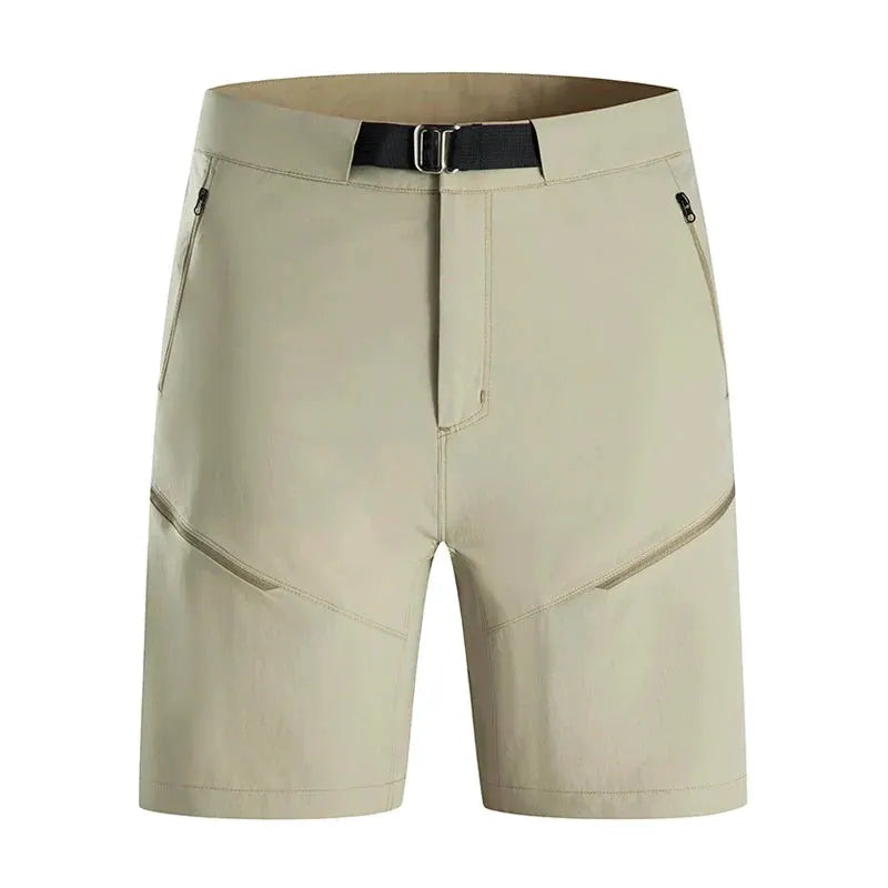 Lightweight Stretch Hiking Shorts with Zippered Pockets by Vimost Shop