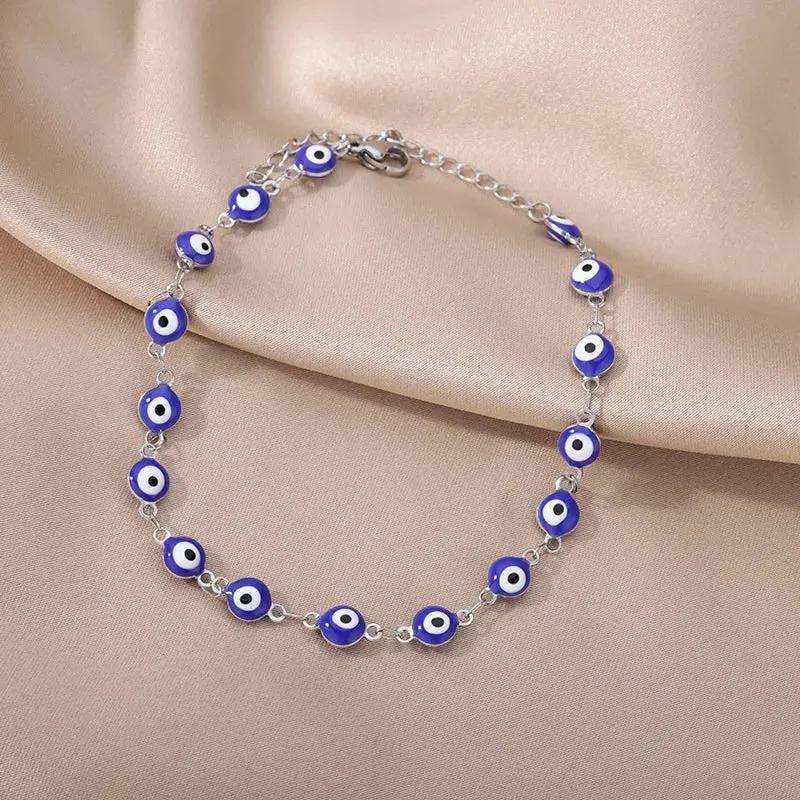 Anklets for Women Summer Beach Accessories Stainless Steel Imitation Pearl Chain Anklet Gold Color Leg Bracelets Bodychain Gifts by MAIDEN-ART
