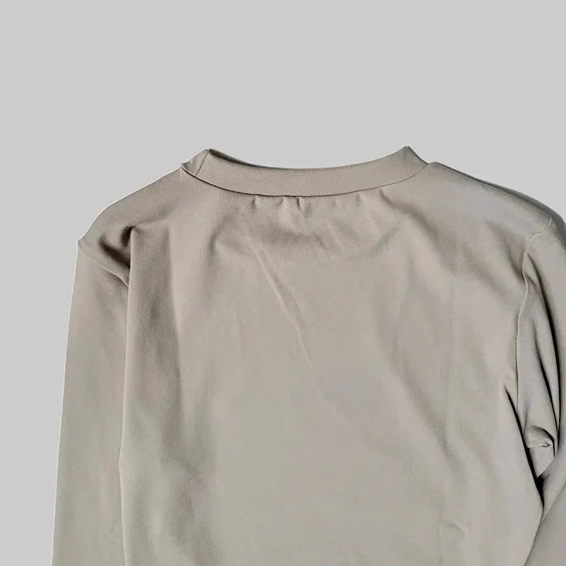 Women’s Long Sleeve Workout Top for Gym, Pilates, Yoga & Running by Vimost Shop