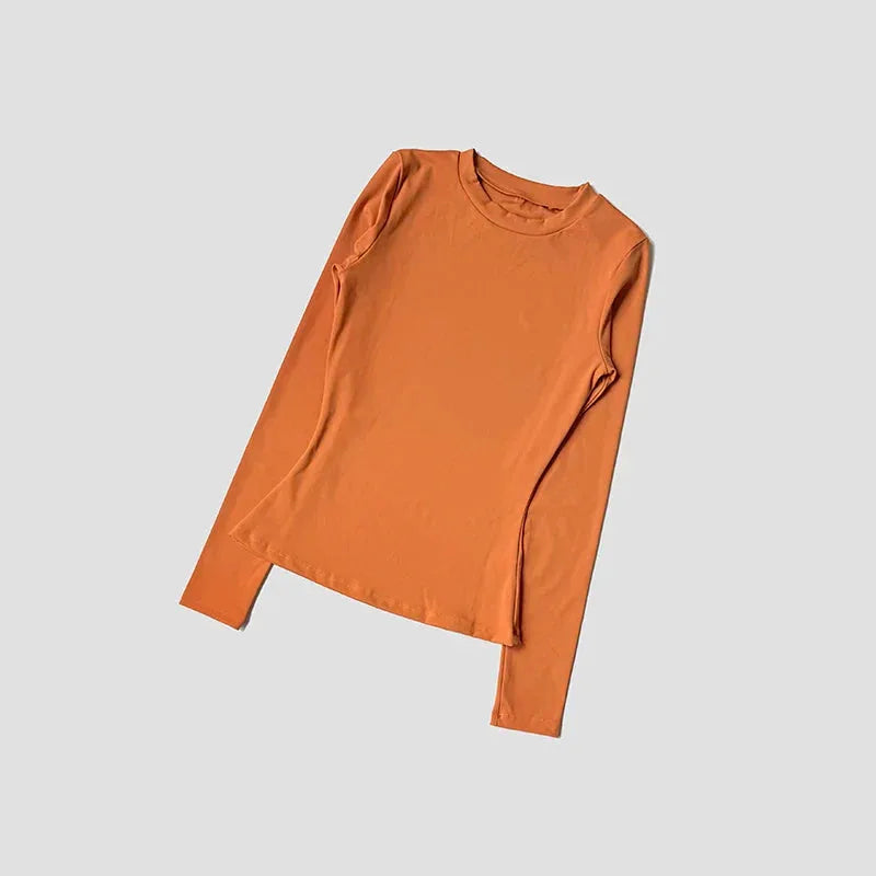Women’s Long Sleeve Workout Top for Gym, Pilates, Yoga & Running by Vimost Shop