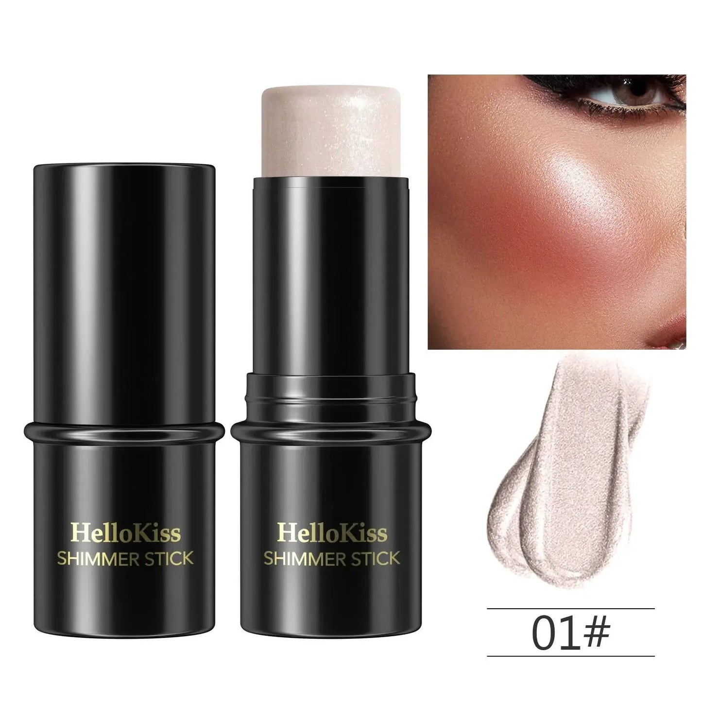 Highlighting&Bronzer Stick Face Brightening Blusher Rouge Concealer Pen Long Lasting Corrector Nose Shadow Contouring Cosmetics by Maiden-Art