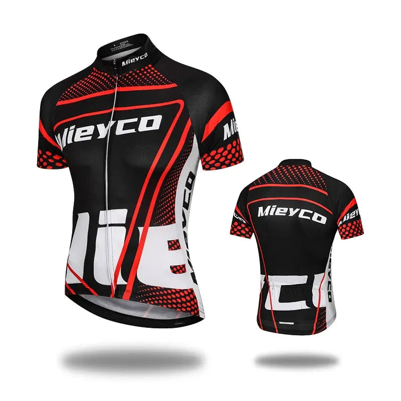 Men Short Sleeve Cycling Jersey Quick Dry Breathable Summer Road Bike Shirt by Vimost Shop