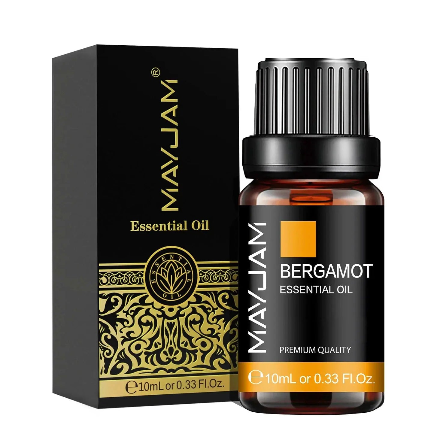 MAYJAM 10ML Lavender Lemongrass Jasmine Vanilla Eucalyptus Rose Lemon Essential Oil For Humidifier Diffuser Candle Making by Maiden-Art