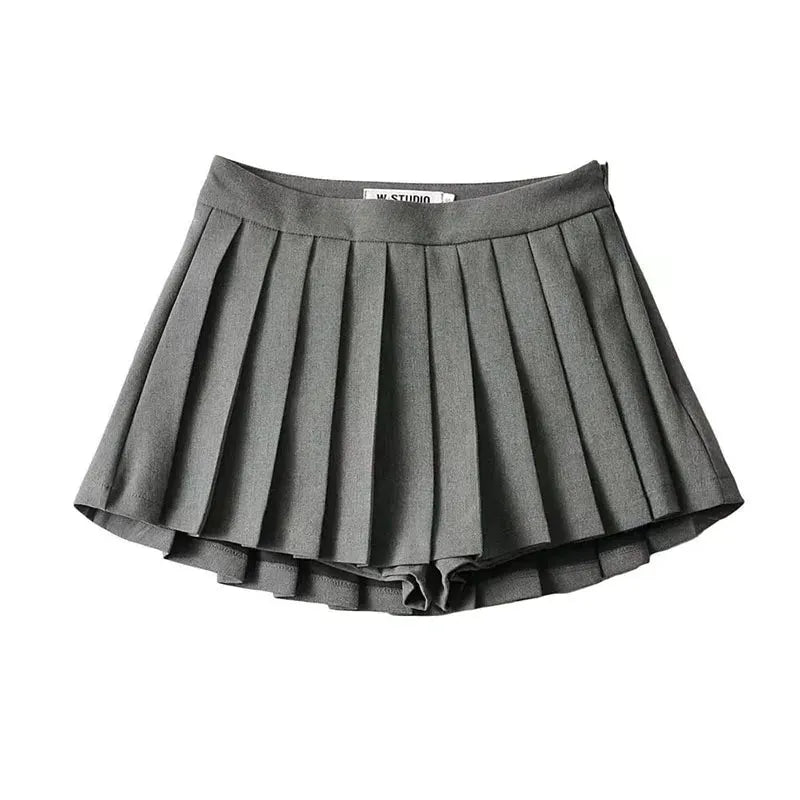 Sexy Women Pleated Skirts High Waist Summer Vintage Mini Skirts Korean Tennis Student White Designed Dance Skirt by Vimost Shop