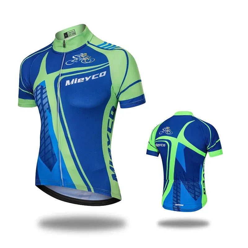 Men Short Sleeve Cycling Jersey Quick Dry Breathable Summer Road Bike Shirt by Vimost Shop