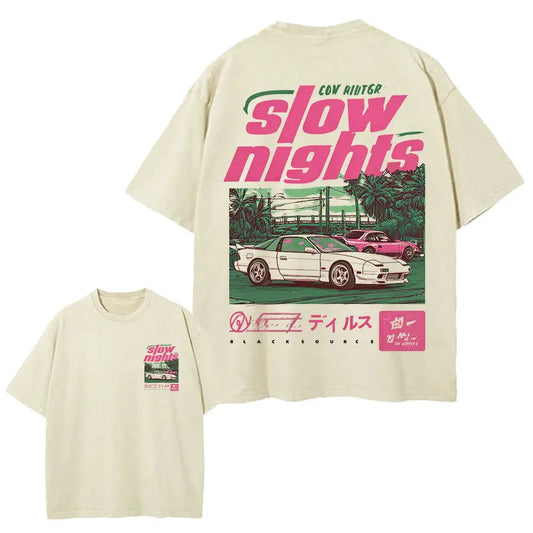 Men's Cotton Graphic T-Shirt Y2K Oversize Short Sleeve Casual Tee by Vimost Shop