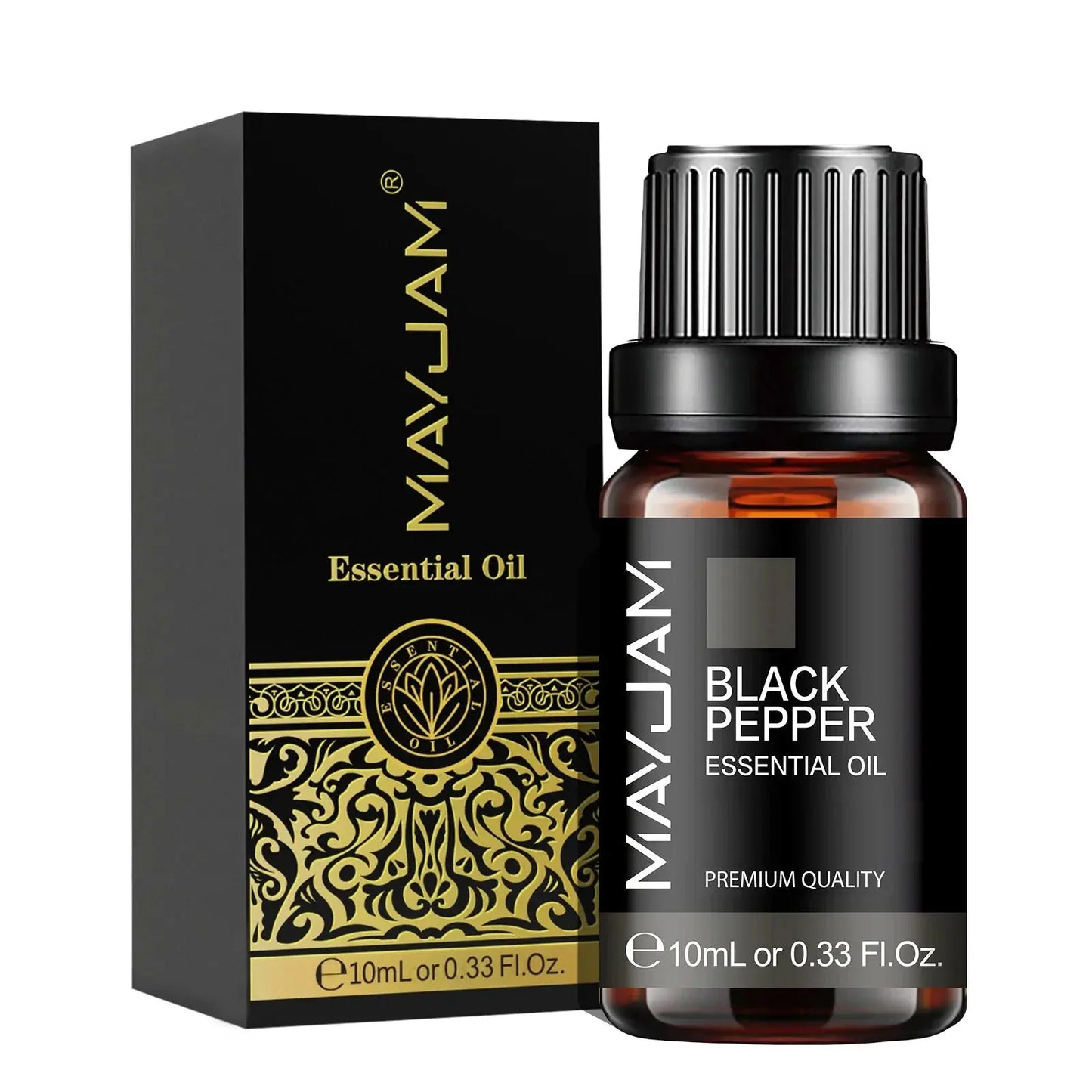 MAYJAM 10ML Lavender Lemongrass Jasmine Vanilla Eucalyptus Rose Lemon Essential Oil For Humidifier Diffuser Candle Making by Maiden-Art