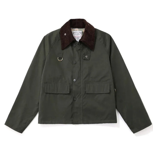 Outdoor hunting tactical plus size men's windbreaker baseball check work cropped corduroy waterproof fishing plaid jacket by Vimost Shop