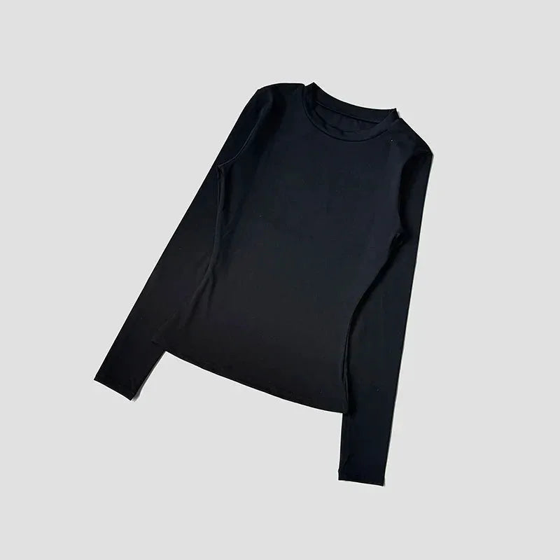 Women’s Long Sleeve Workout Top for Gym, Pilates, Yoga & Running by Vimost Shop