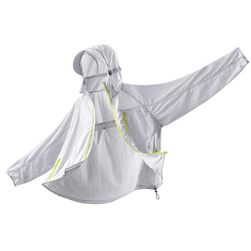 Lightweight Hooded Hiking Jacket with Packable Outdoor Design by Vimost Shop