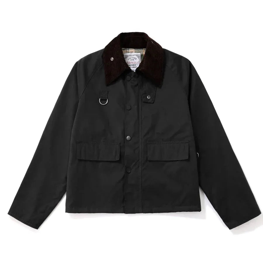 Outdoor hunting tactical plus size men's windbreaker baseball check work cropped corduroy waterproof fishing plaid jacket by Vimost Shop
