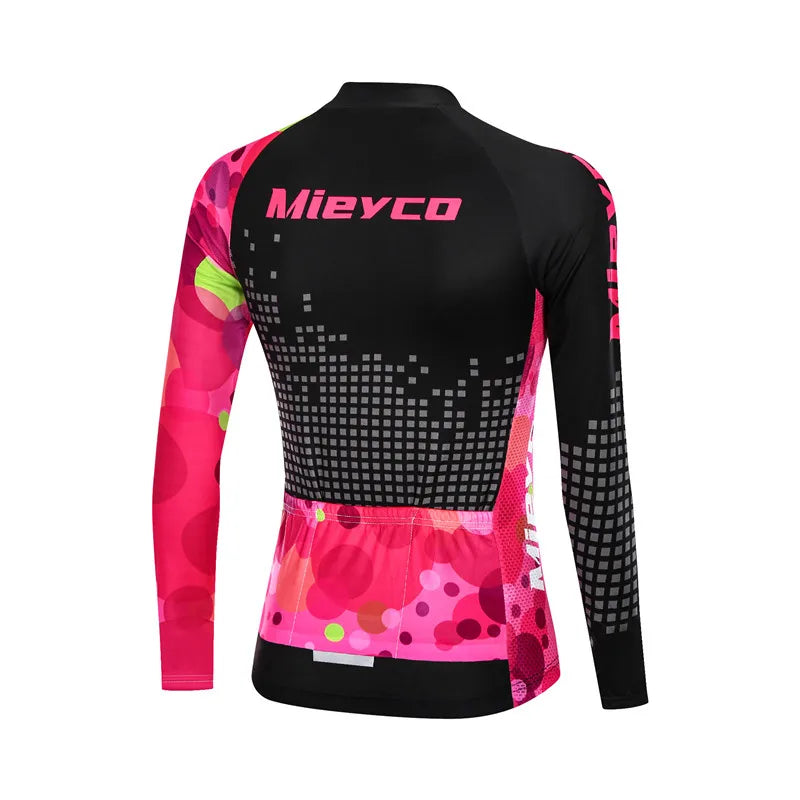 Women Cycling Jersey Summer Lightweight Long Sleeve Mountain Bike Sports Top for Outdoor Riding by Vimost Shop