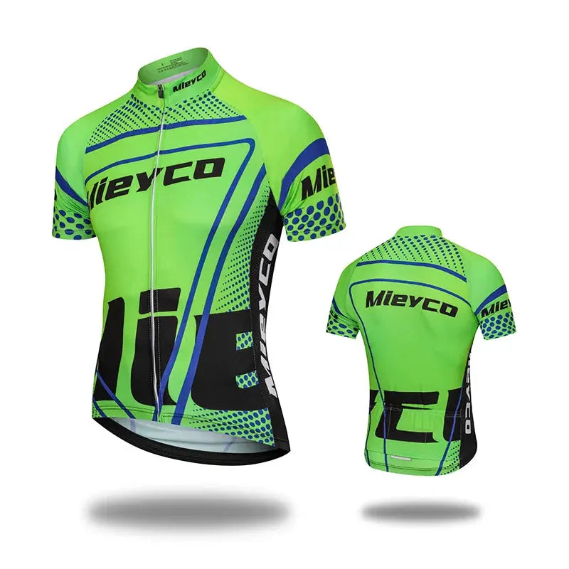 Men Short Sleeve Cycling Jersey Quick Dry Breathable Summer Road Bike Shirt by Vimost Shop