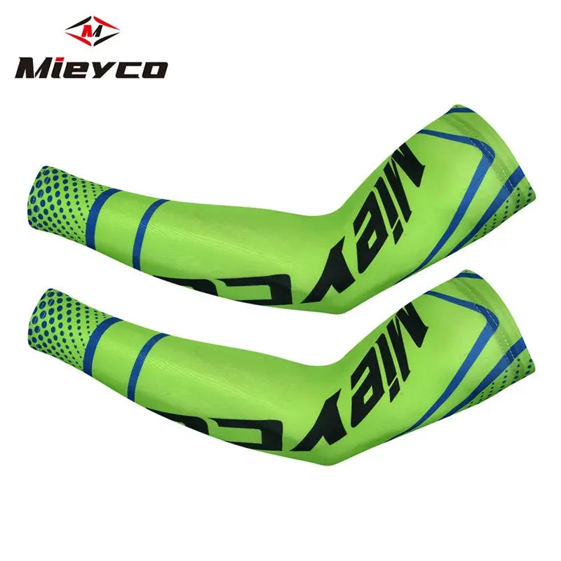 Icy Silk Sun Protection Arm Sleeves Cooling Breathable Outdoor Cycling Fishing Sports Sleeves by Vimost Shop