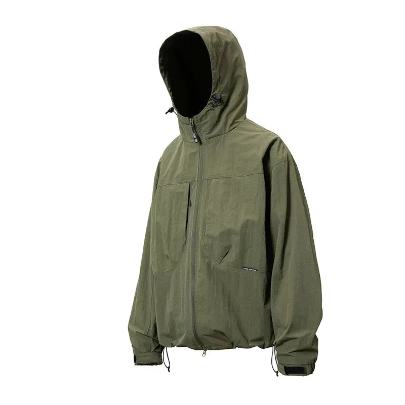Unisex Waterproof Windproof Hiking Jacket for Camping by Vimost Shop